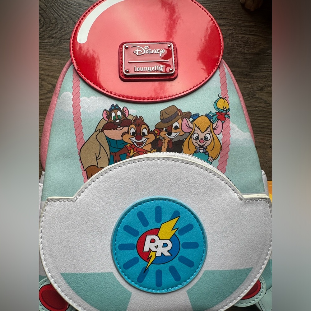NWT Chip 'n Dale's Rescue Rangers Loungefly Mini Backpack – Disney100